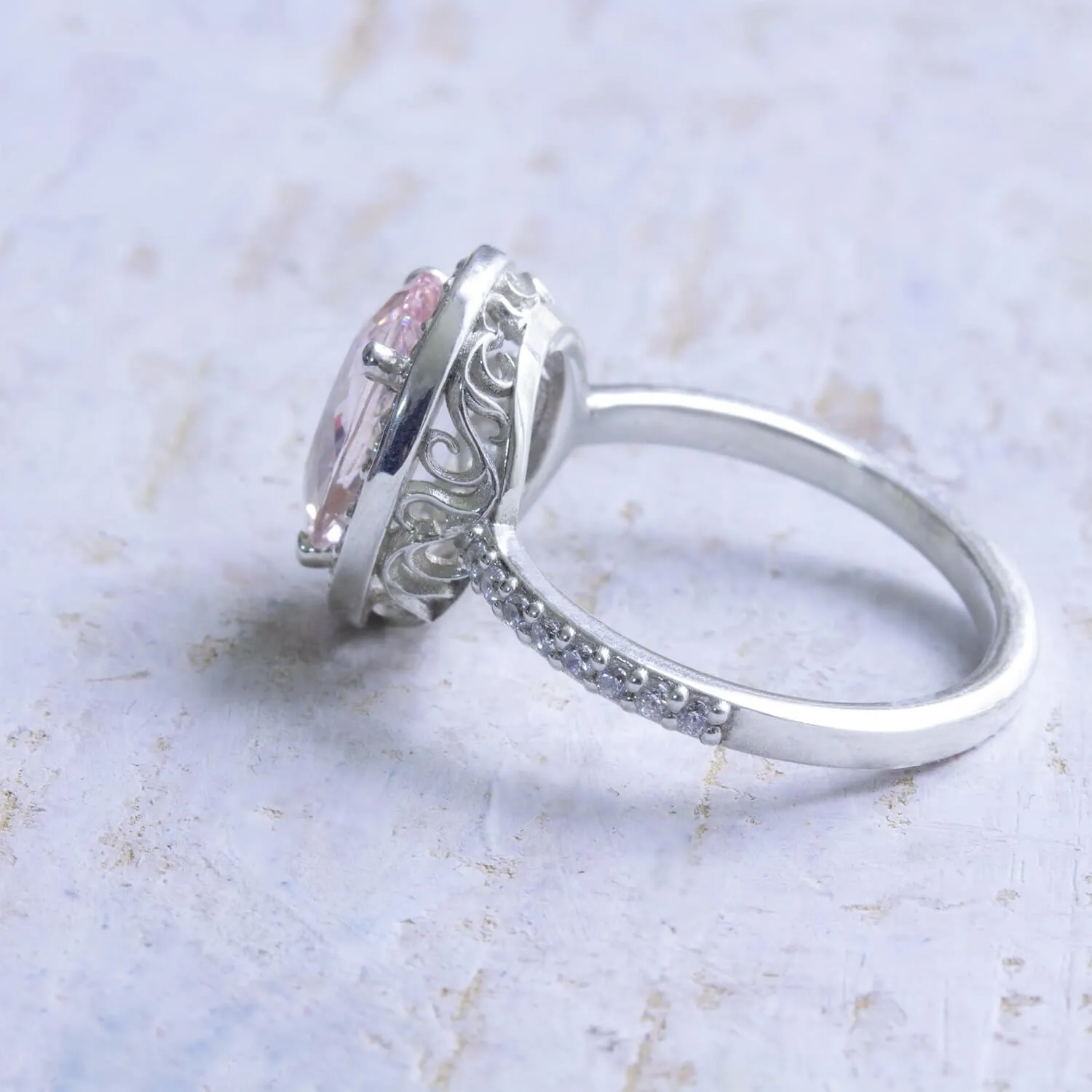 Rose - Morganite Ring