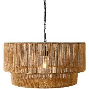 Rustic Industrial Glow Pendant