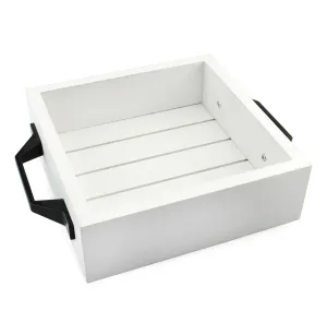 Rustic Wooden Napkin Holder/Organizer
