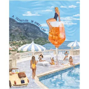 Saint Spritz O'Clock Giclee Art Poster