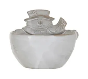 Santa and Snowman Bowl