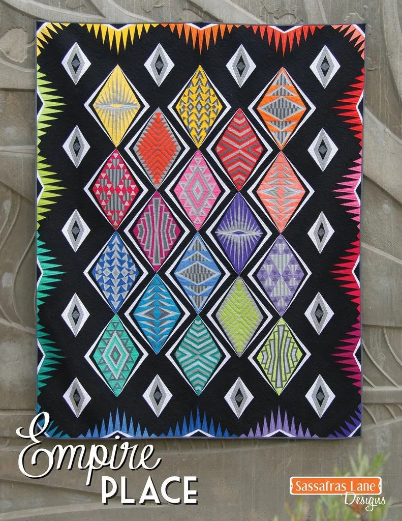 Sassafras Lane Designs Empire Place Art Deco Quilt Pattern Book Set