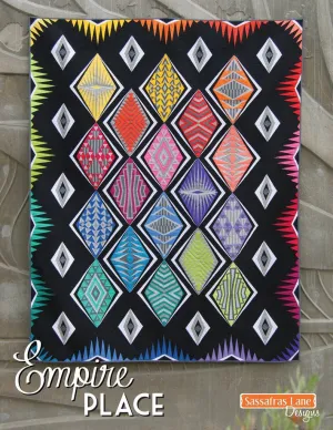 Sassafras Lane Designs Empire Place Art Deco Quilt Pattern Book Set