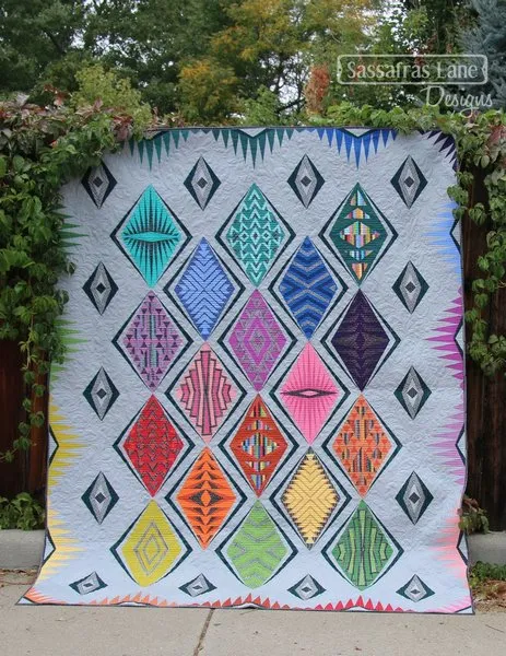 Sassafras Lane Designs Empire Place Art Deco Quilt Pattern Book Set