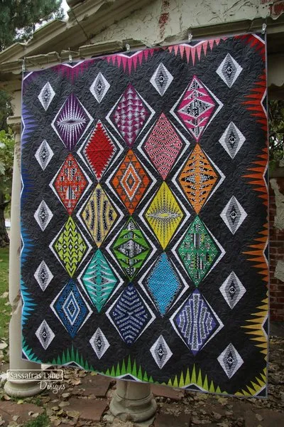 Sassafras Lane Designs Empire Place Art Deco Quilt Pattern Book Set