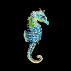 Seahorse Pin Brooch