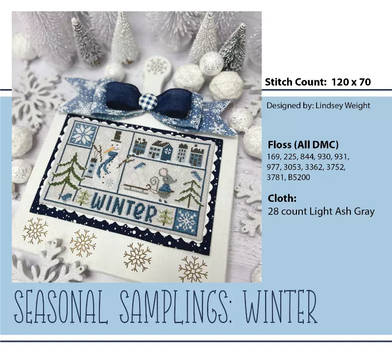 Seasonal Samplings: Winter - Primrose Cottage Stitches