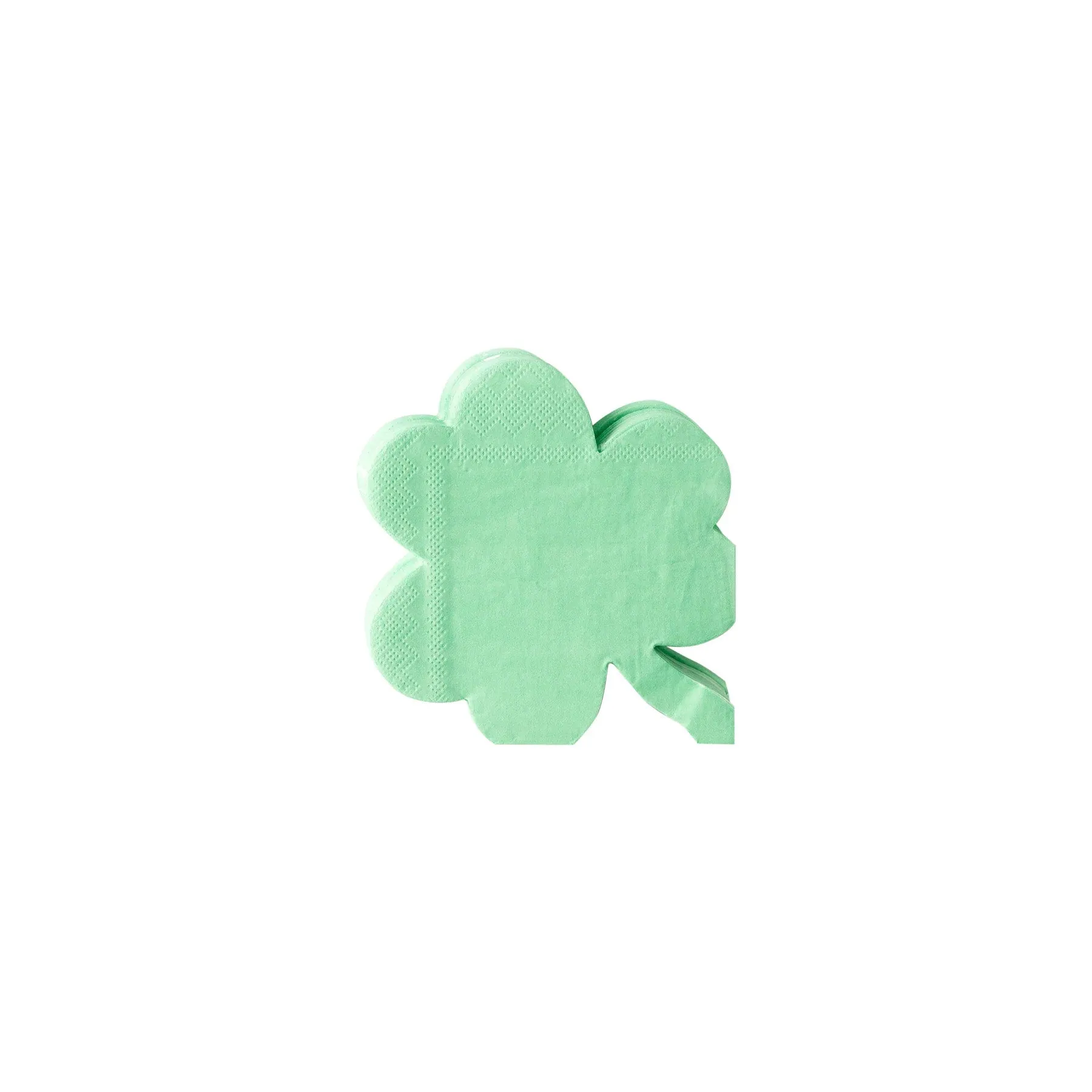 Shamrock Shaped Cocktail Napkins