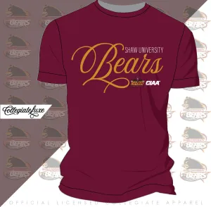 SHAW Univ | Shaw Bears Logo Unisex Tees (**)