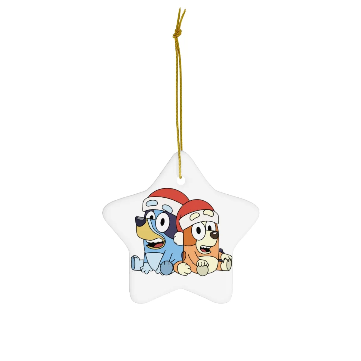 Sister Dog Ceramic Ornament, 4 Shapes