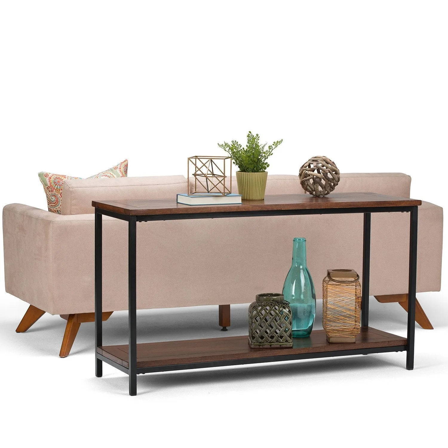 Skyler Console Sofa Table in Mango