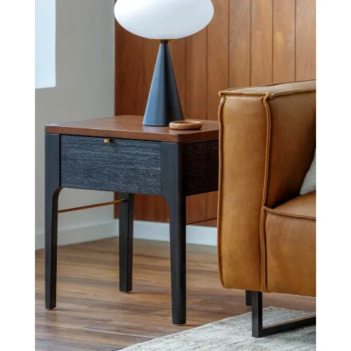 Sleek Mid-Century Modern End Table