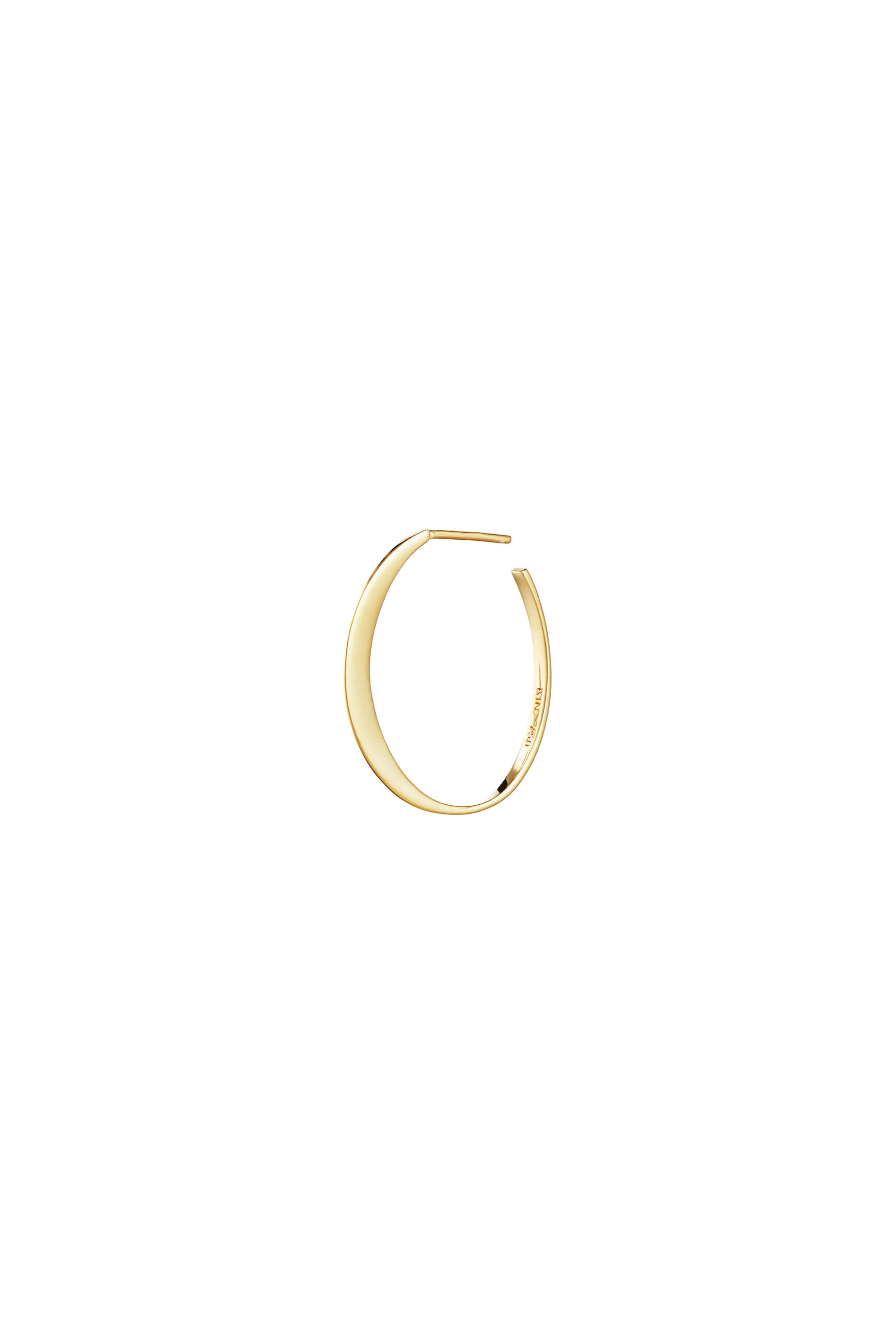 Small Glow Gold Hoop