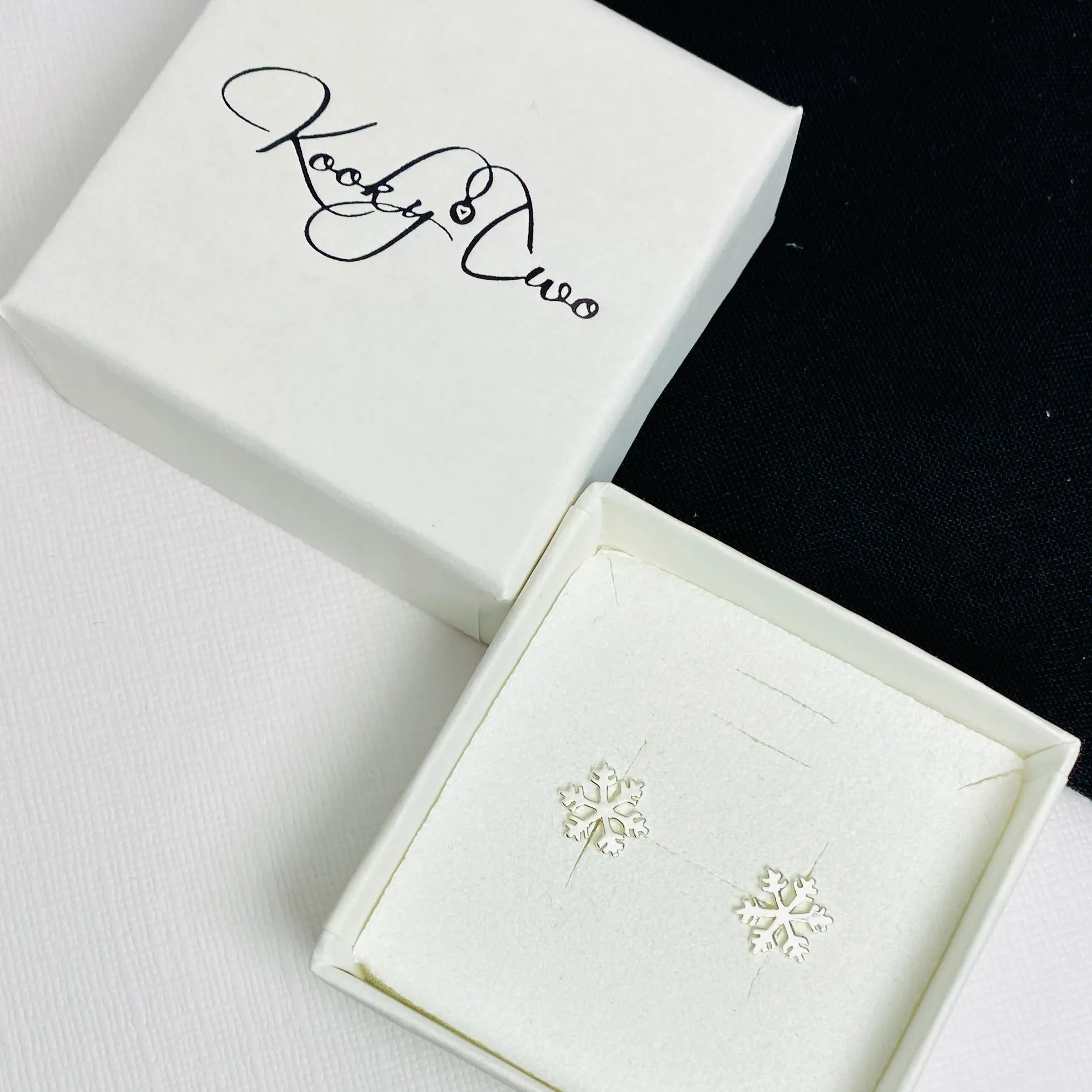 Snowflake Stud Earrings