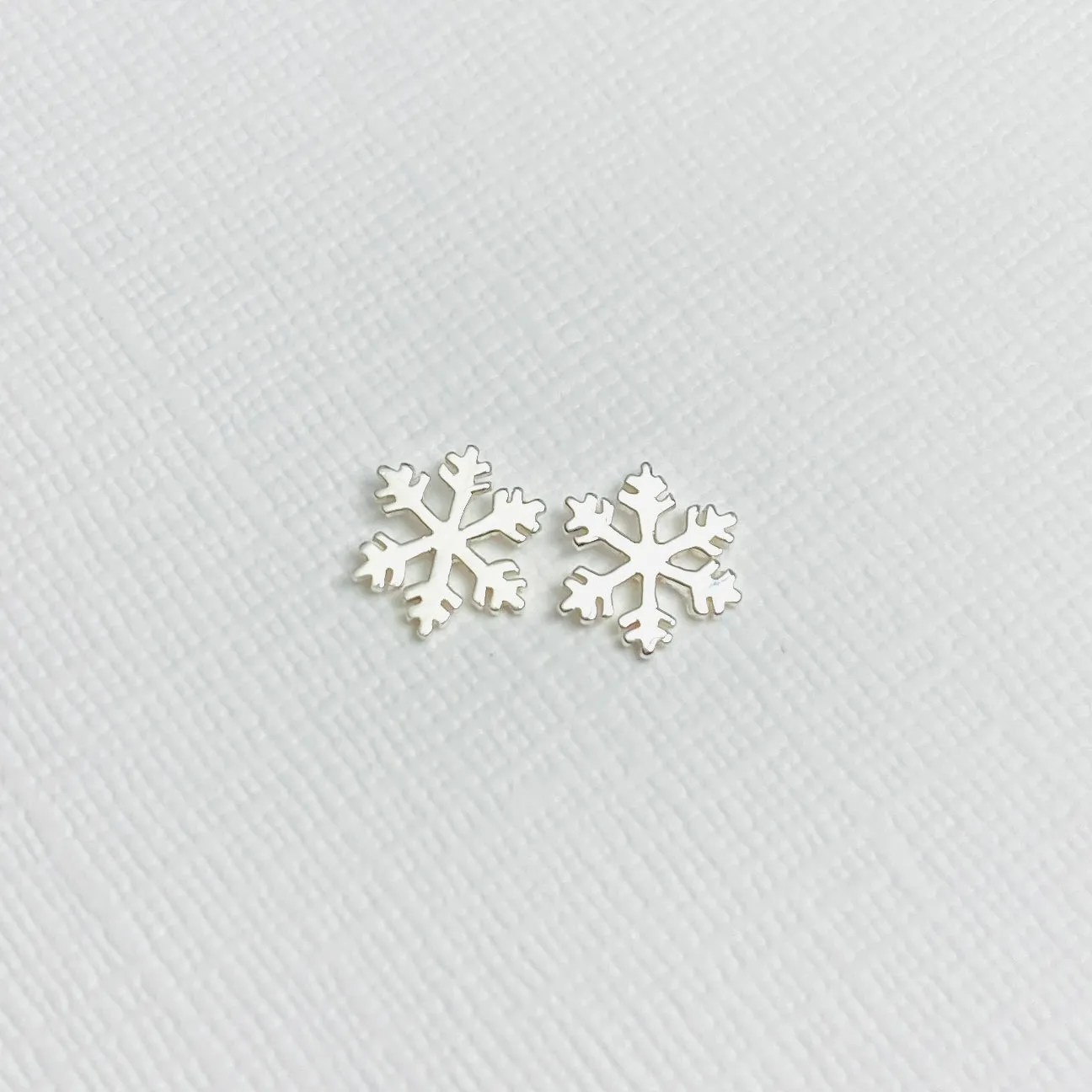 Snowflake Stud Earrings
