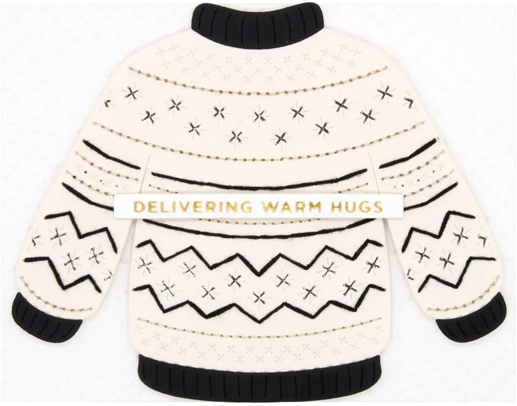 Spellbinders Stitched Christmas Sweater Etched Die Set