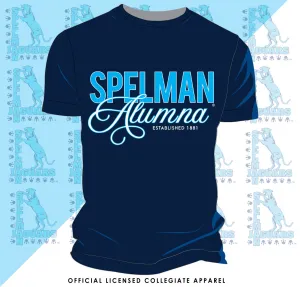 SPELMAN | Fancy ALUMNA  Navy Unisex Tees (**)