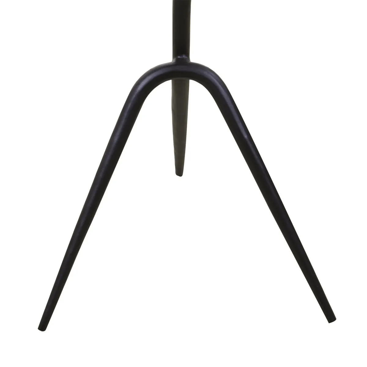 Sperre 18" Accent Table with Alaska White Marble Top