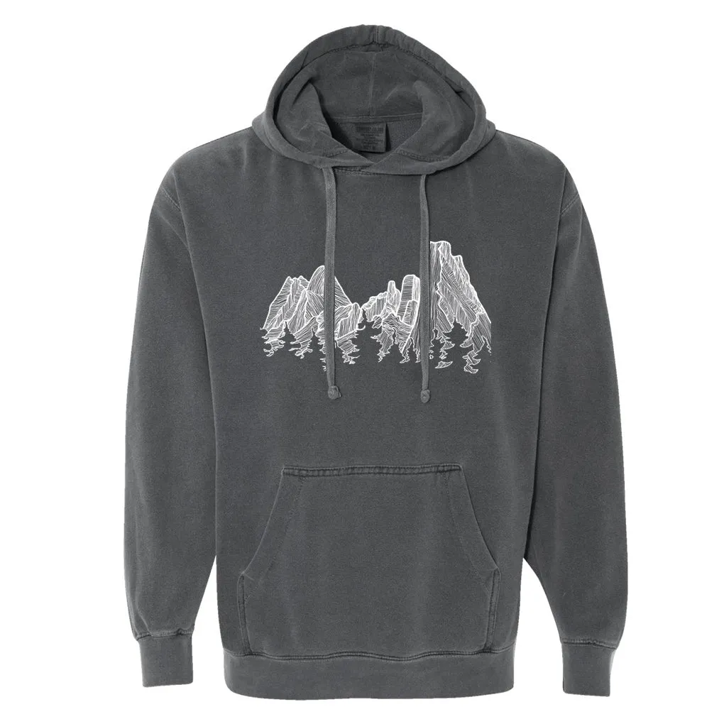 Spires Unisex Garment-Dyed Hoodie