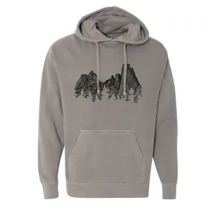 Spires Unisex Garment-Dyed Hoodie