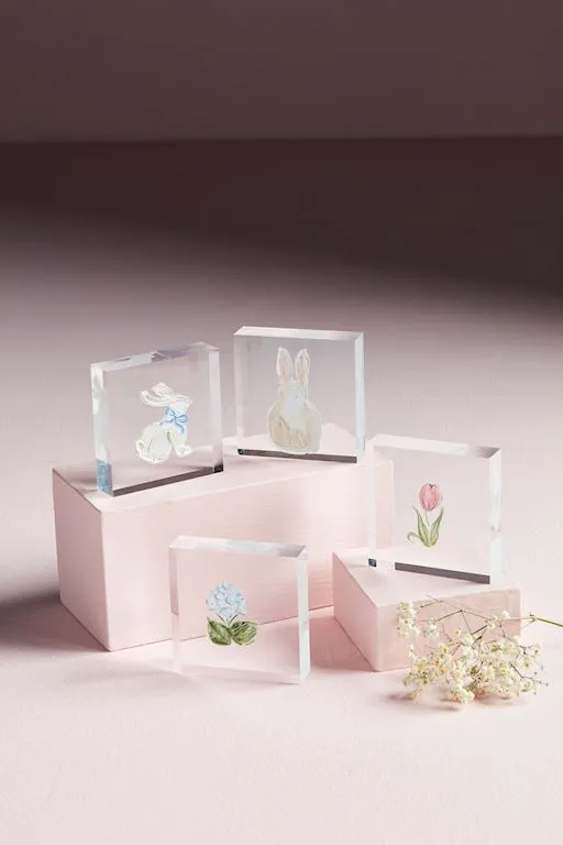 Spring Acrylic Block