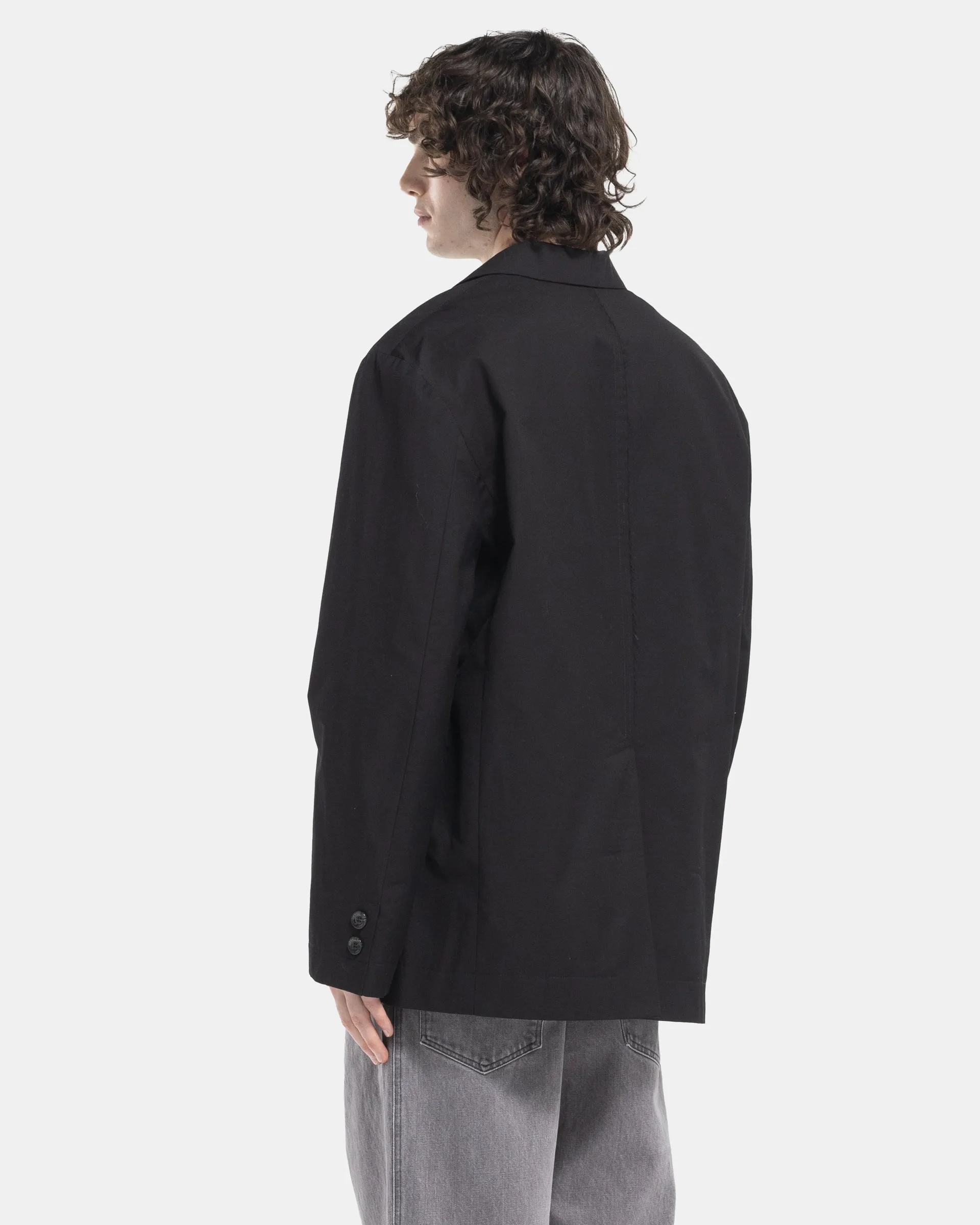 Square Blazer in Black