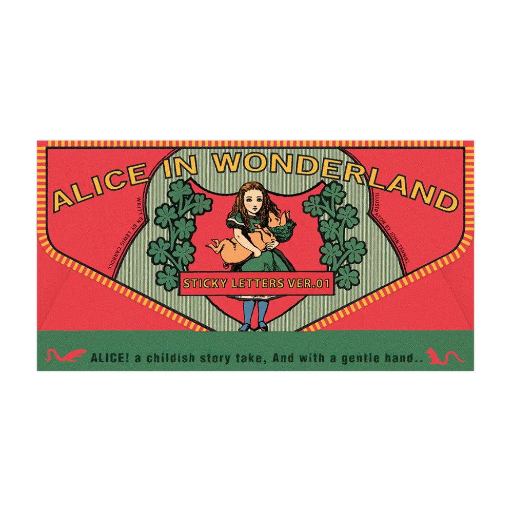 Sticky Letter - Alice