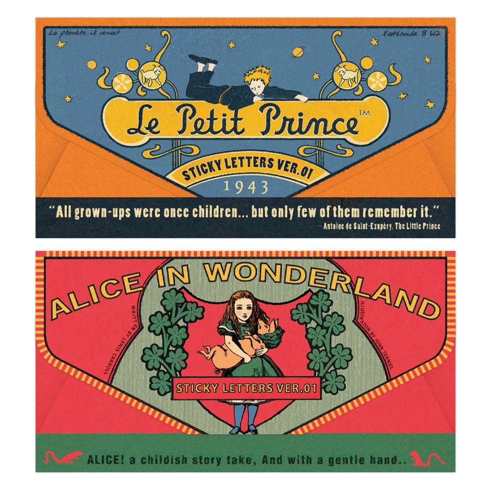 Sticky Letter - Alice