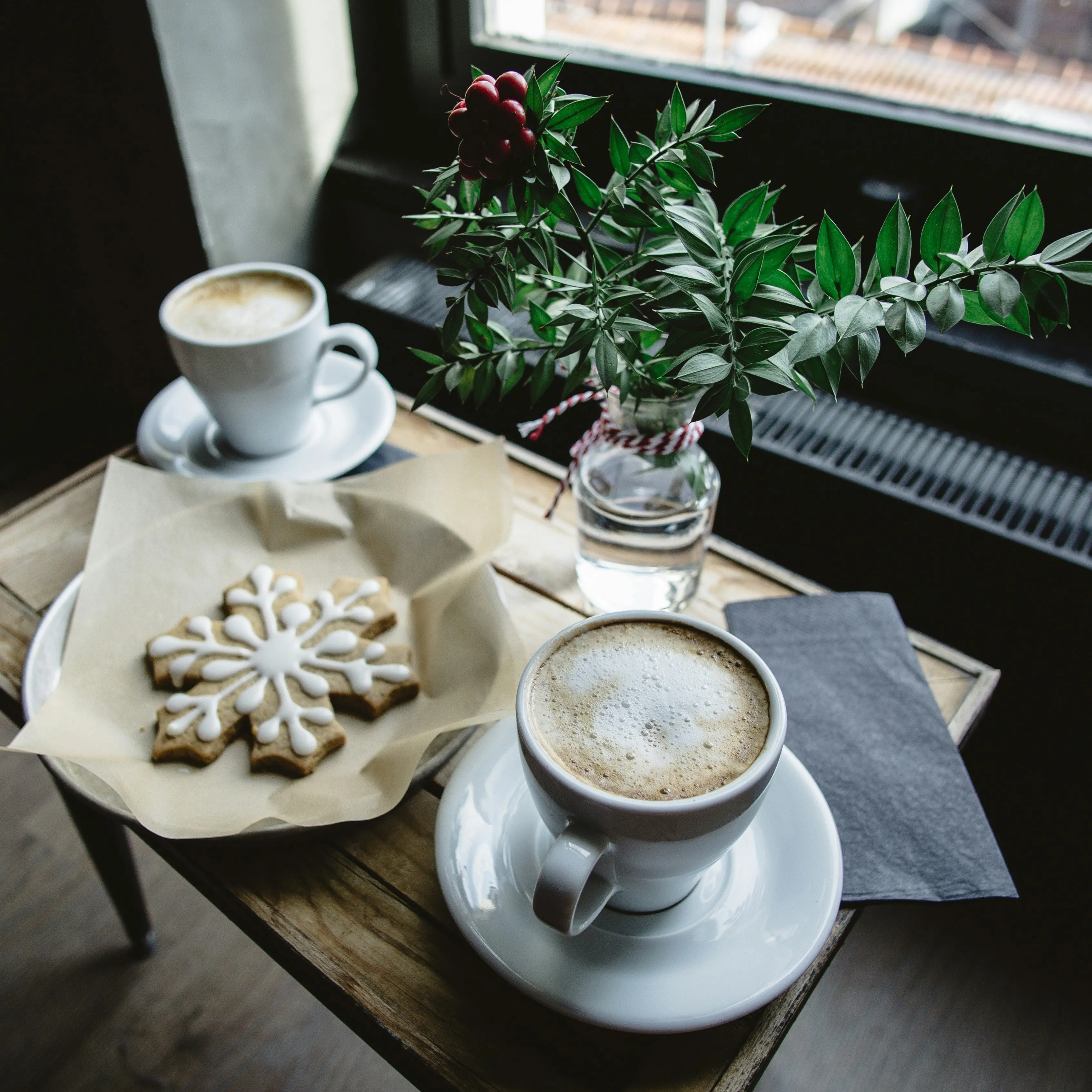 Sugared Snowflakes Holiday Coffee - 8 oz bags | Sweet Buttery Sugar Cookie