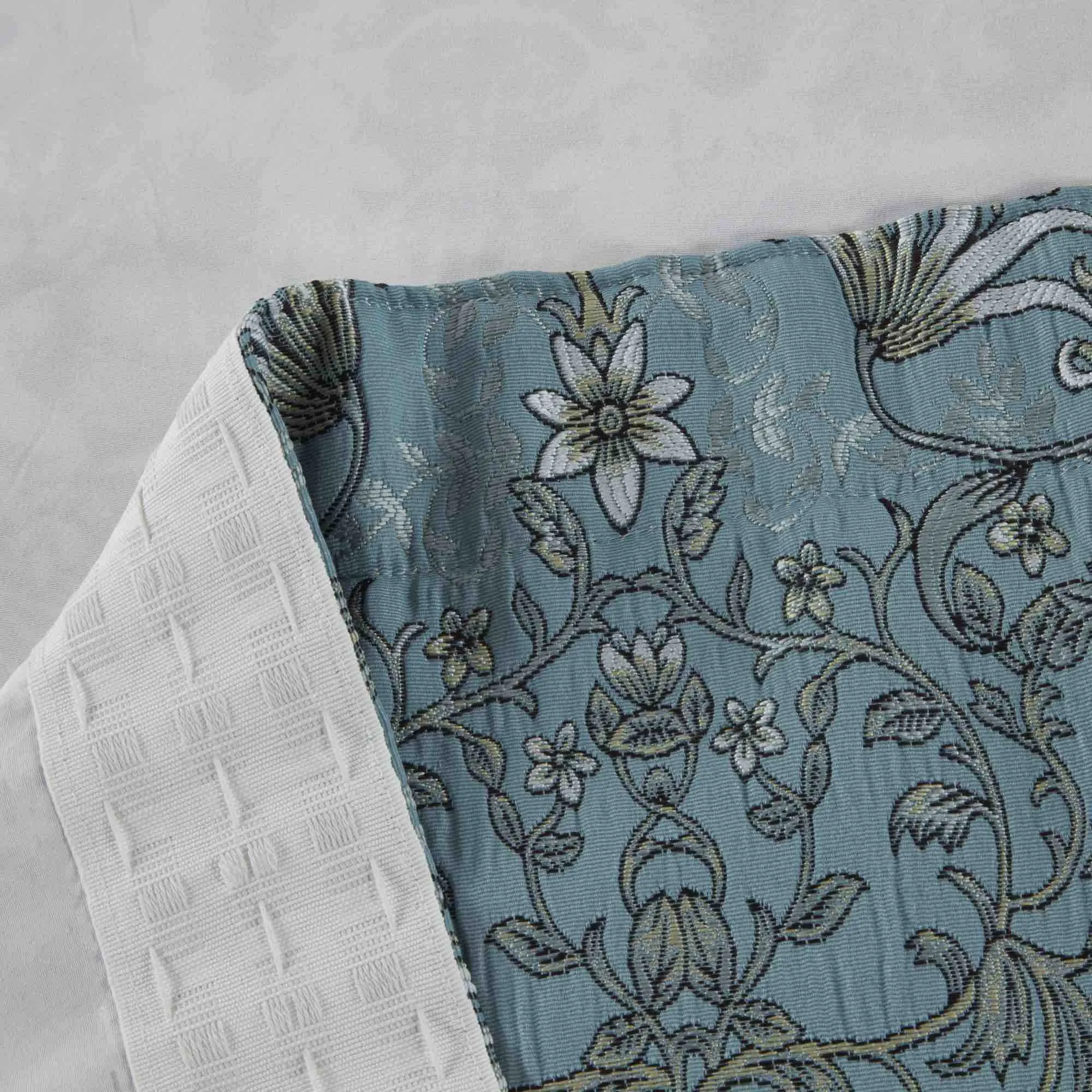 Sundour Kyoto Pencil Pleat Curtains - Blue
