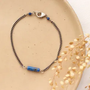 Sydney Lapis Bracelet