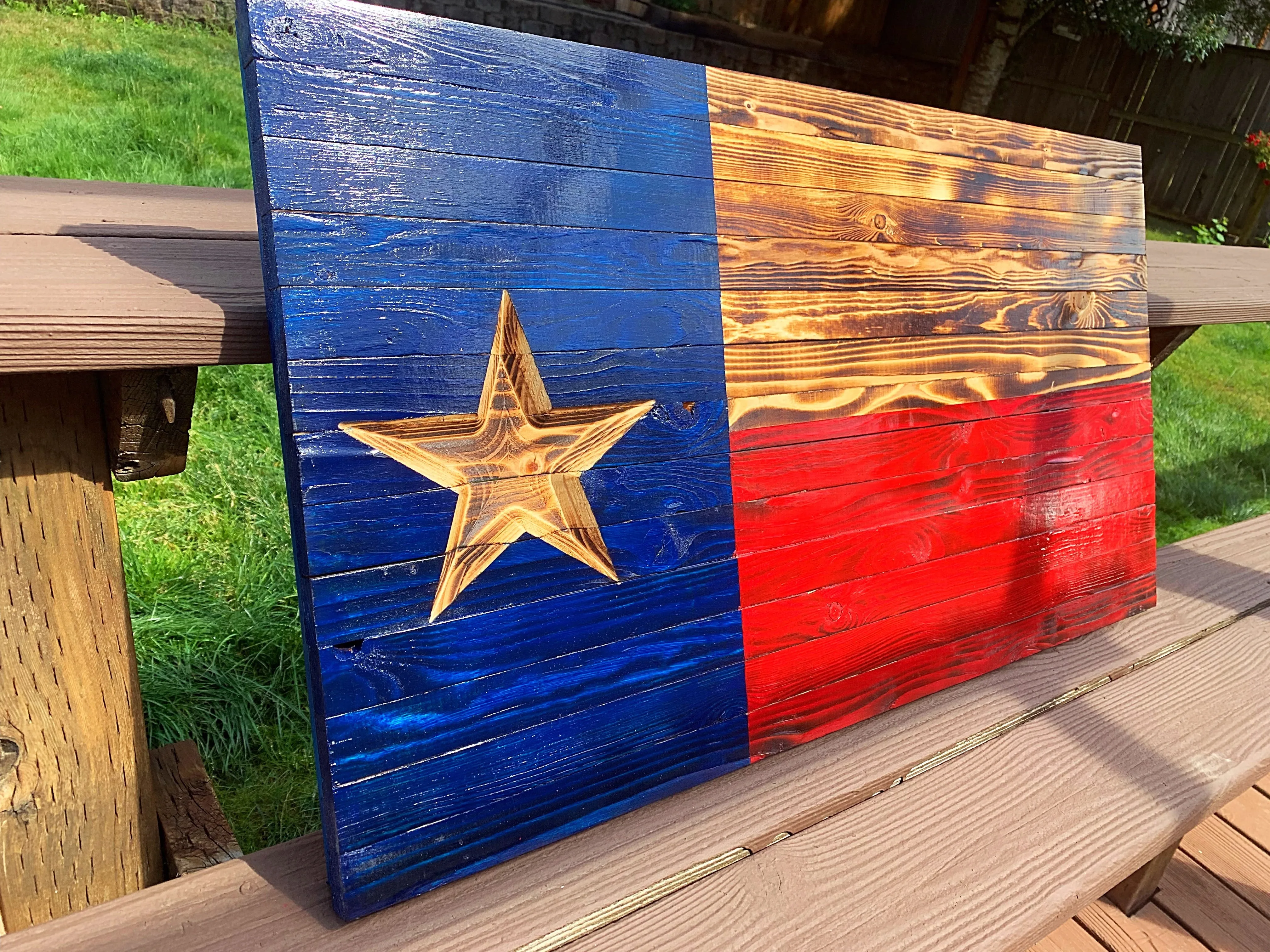 Texas Flag 19x38