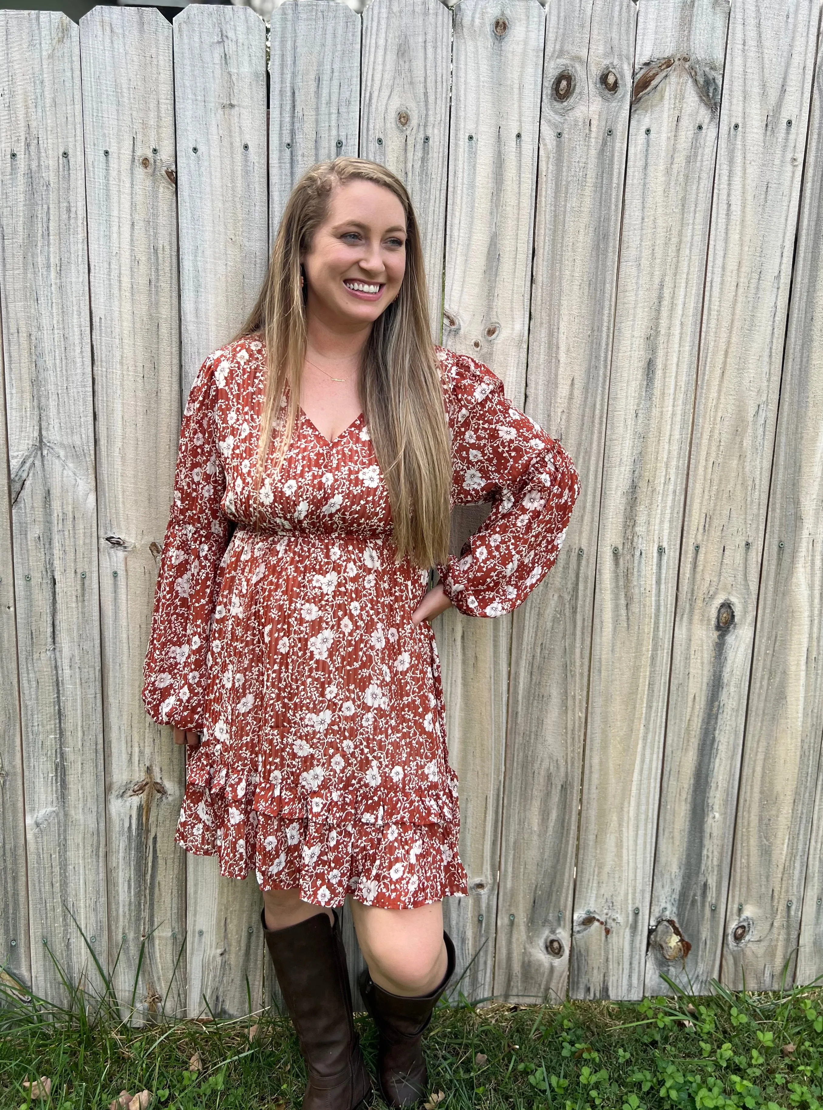 THE BOHO FLORAL DRESS