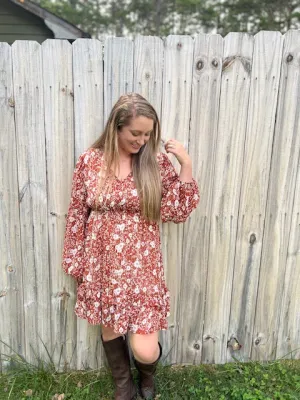THE BOHO FLORAL DRESS