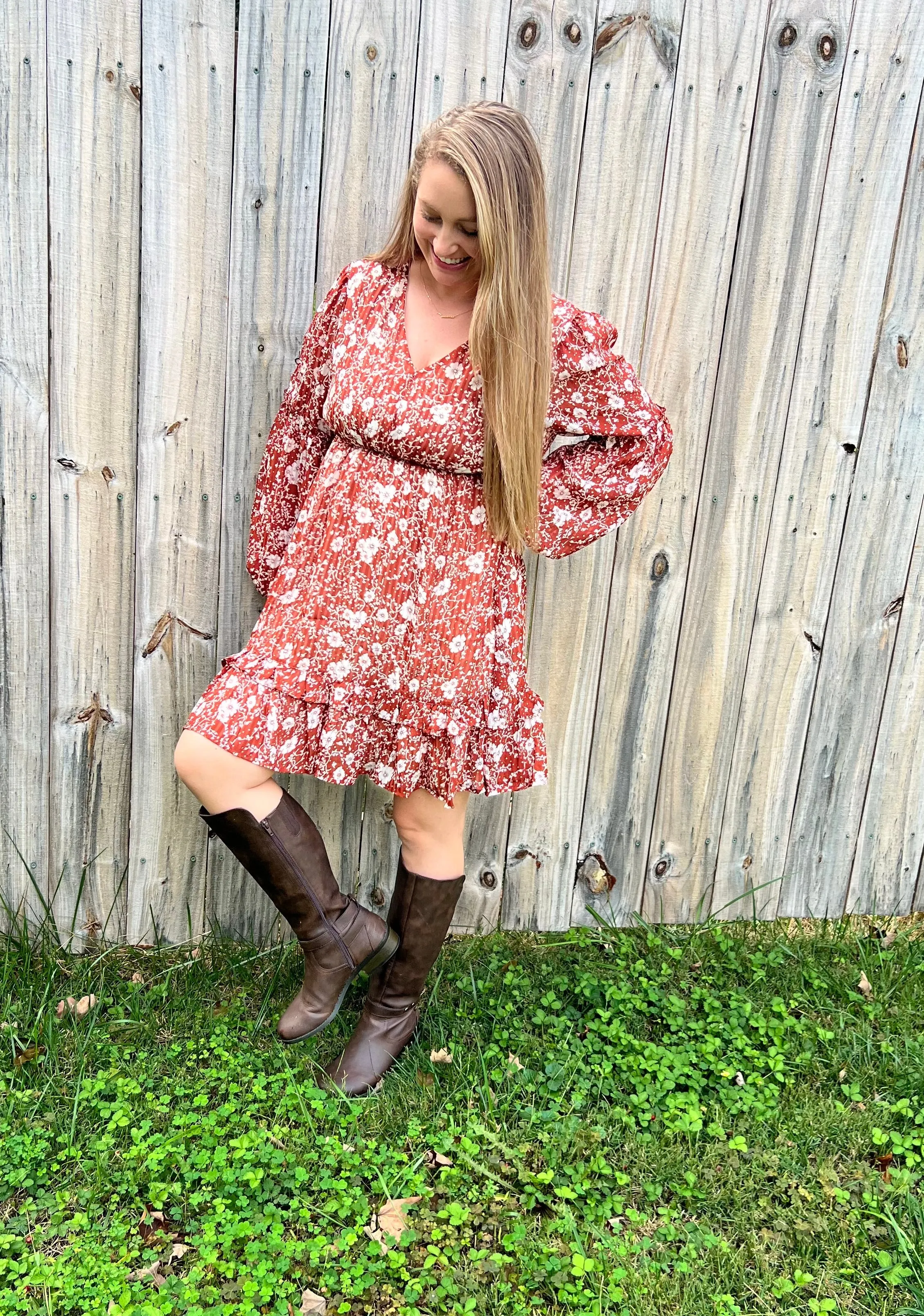 THE BOHO FLORAL DRESS
