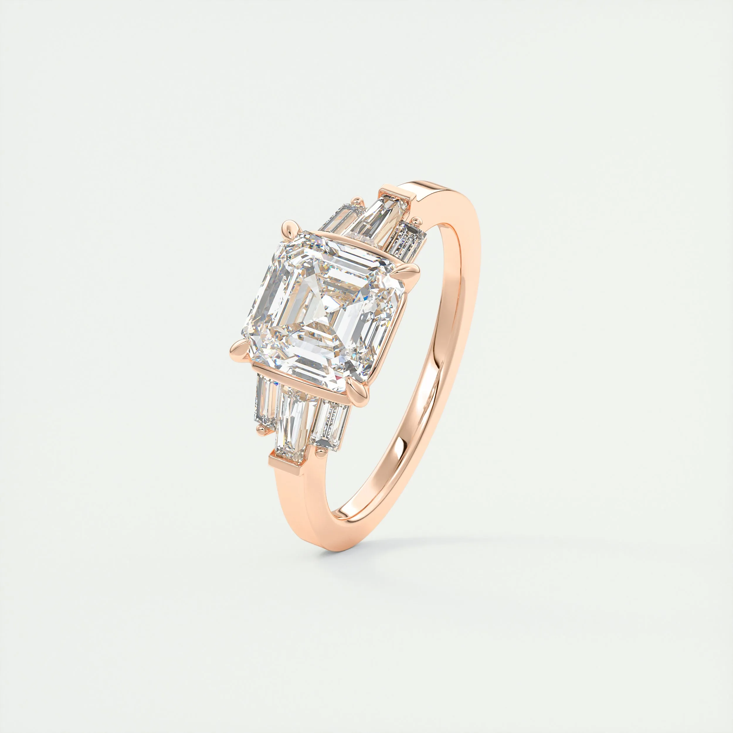 The Deco Burst | Asscher