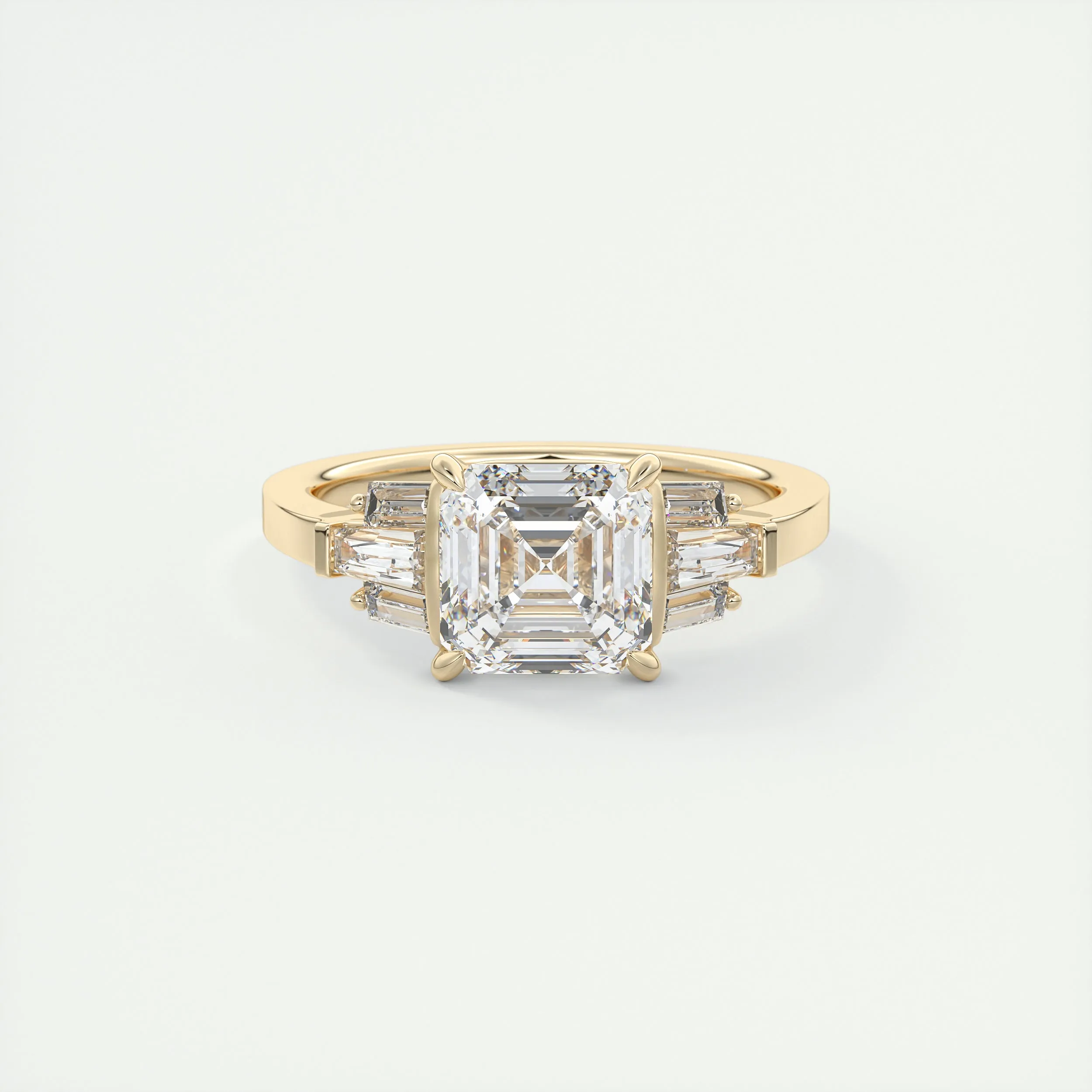 The Deco Burst | Asscher