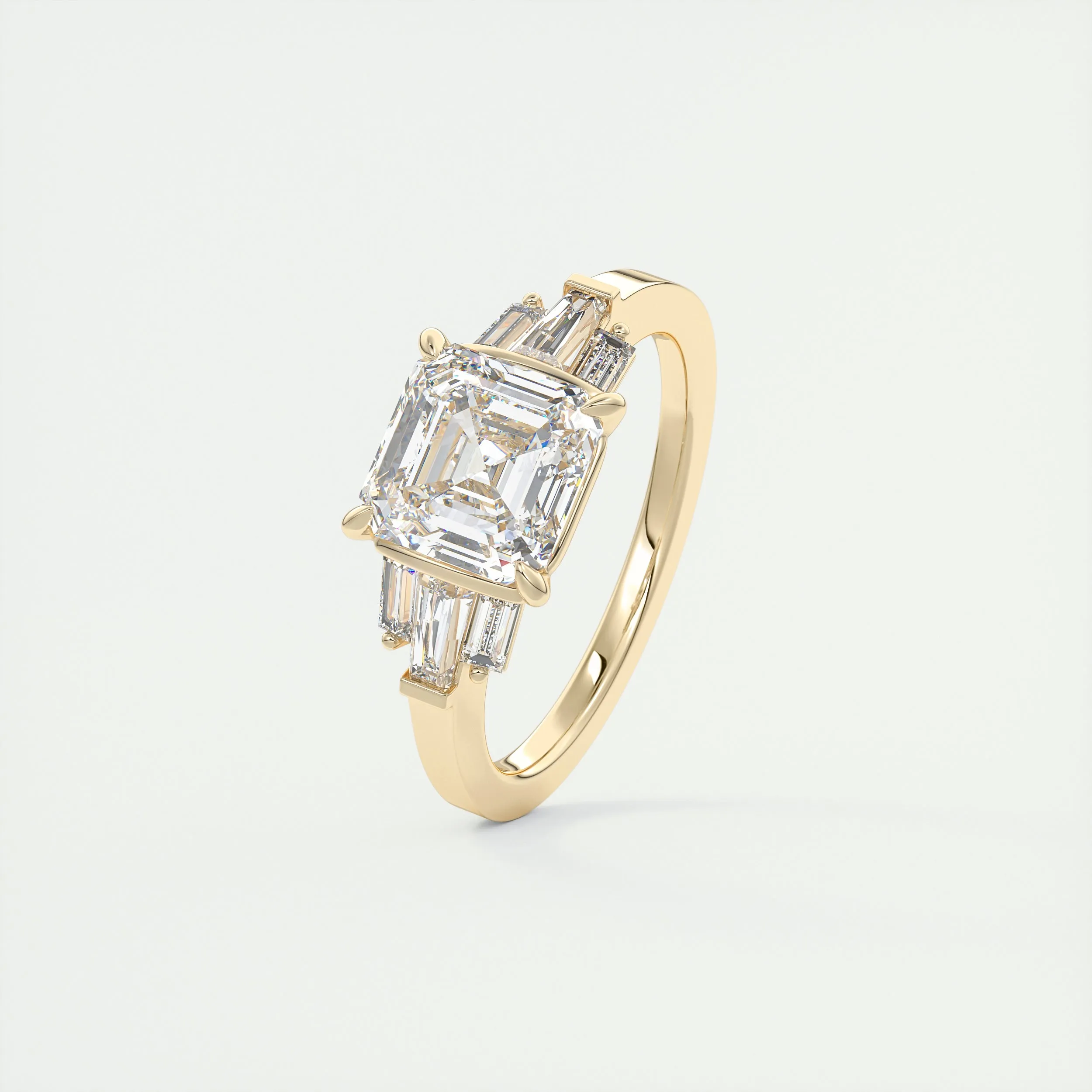 The Deco Burst | Asscher