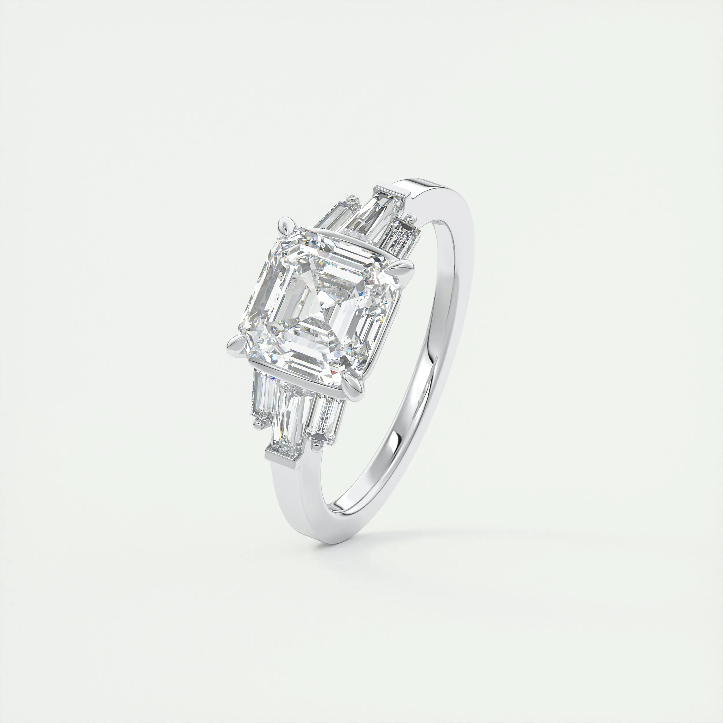 The Deco Burst | Asscher
