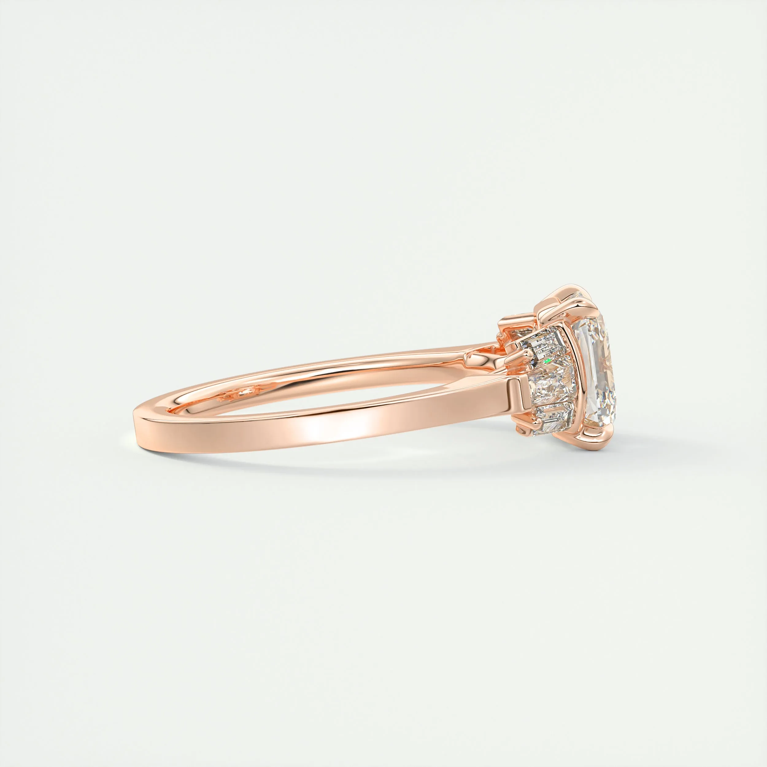 The Deco Burst | Asscher