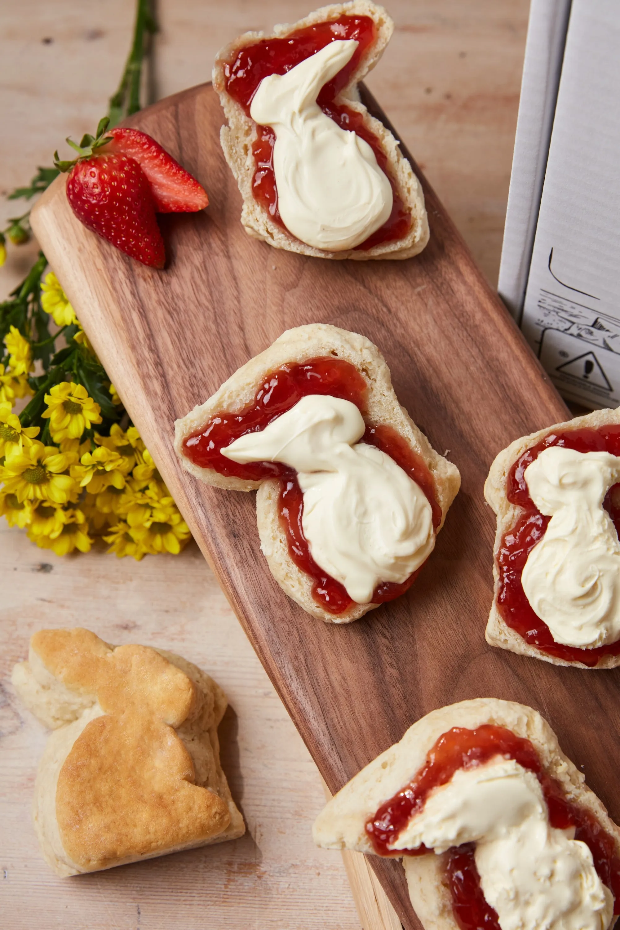 The Easter Bunny Cream Tea Hamper