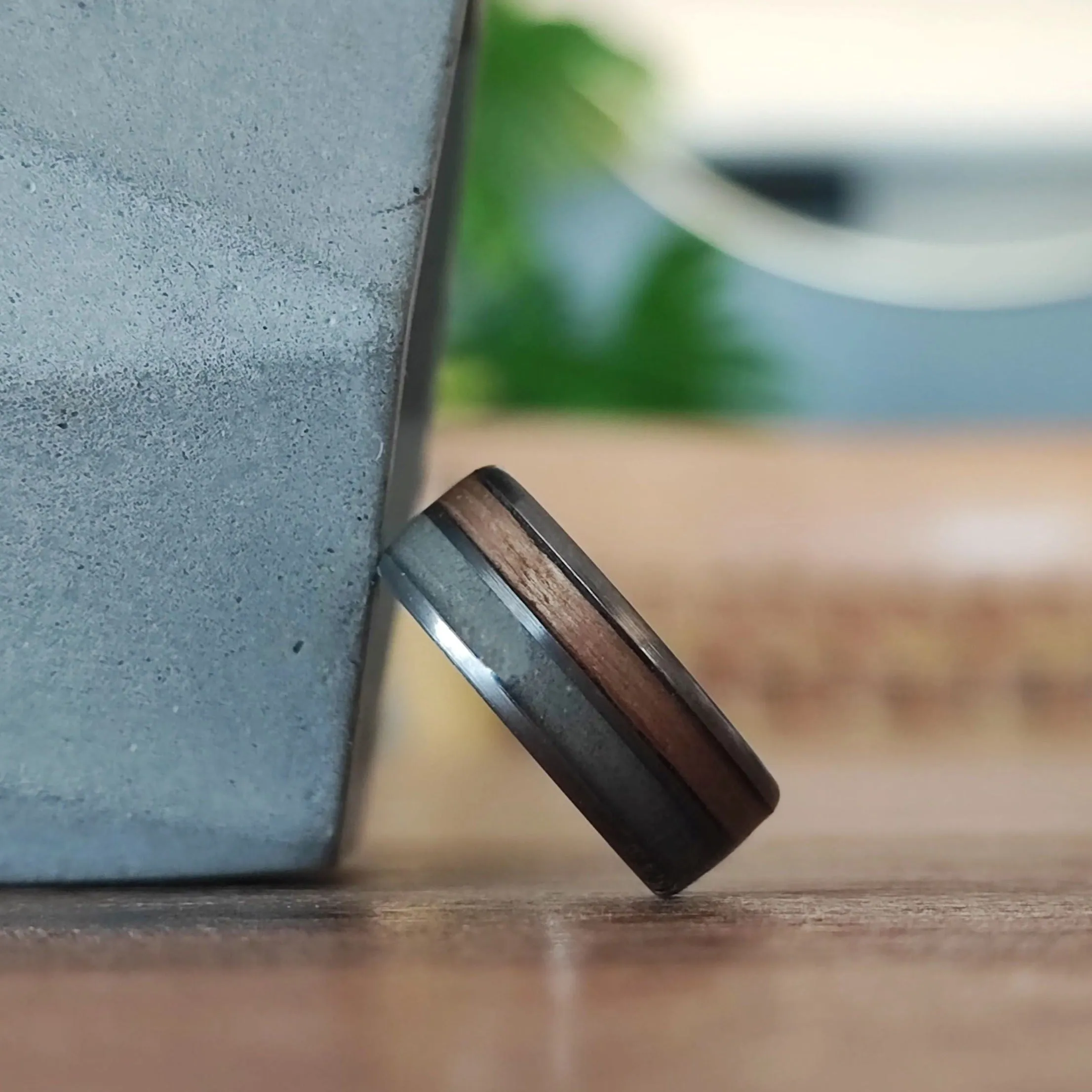 The Foundation (New)  - Cement & Ashwood Ring