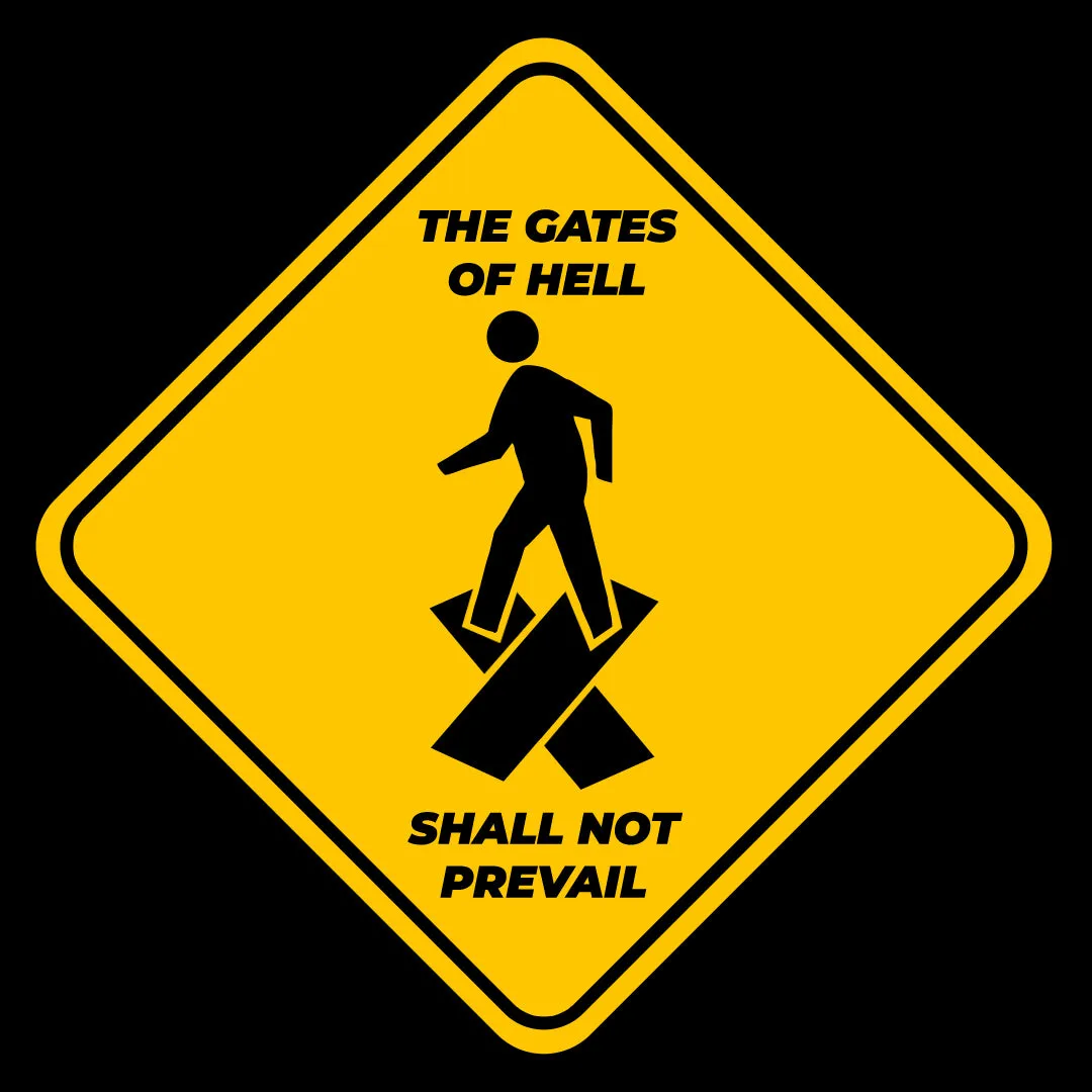 The Gates of Hell Shall Not Prevail No. 1 | Orthodox Christian T-Shirt