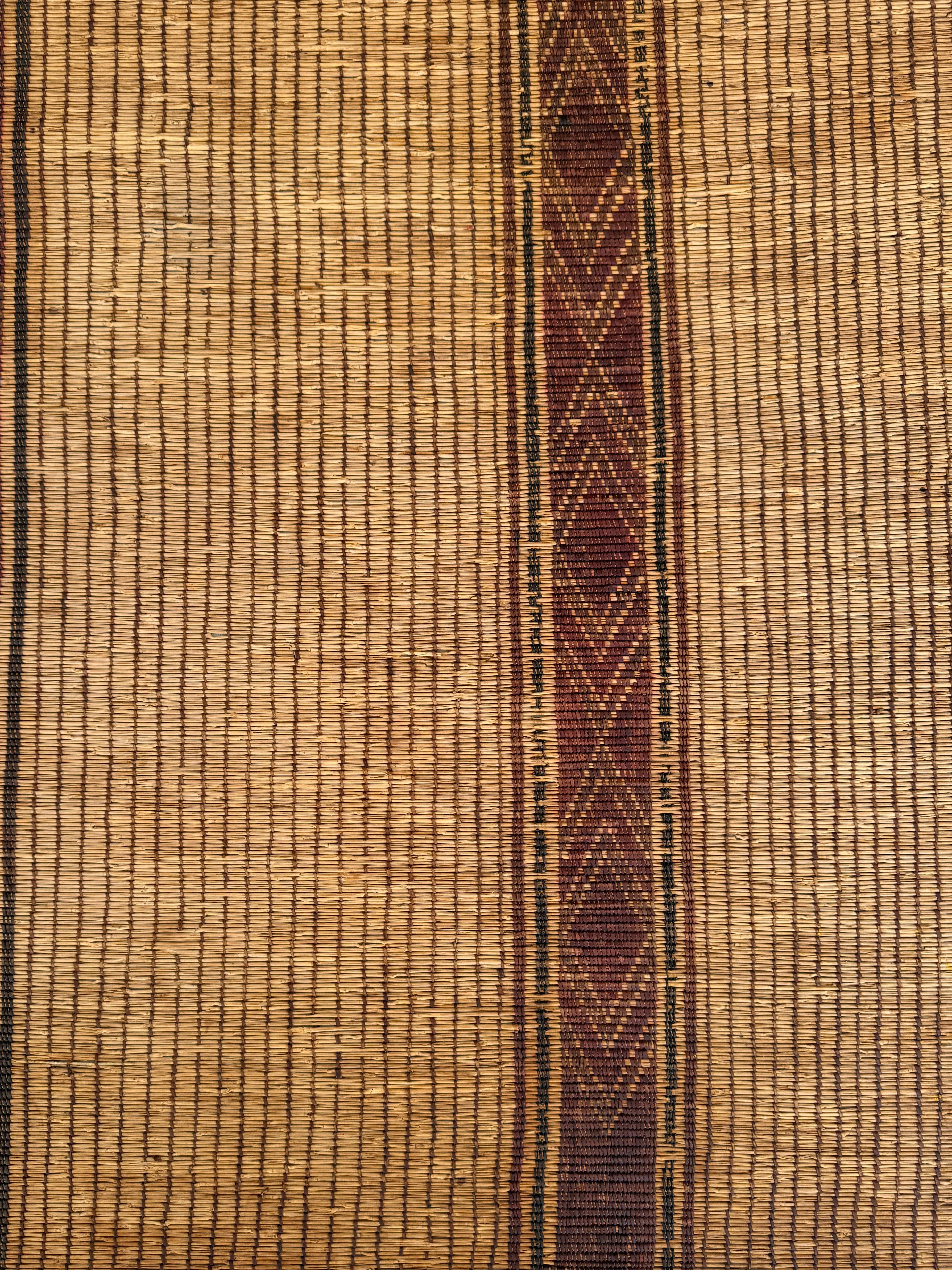 Tichitt Tuareg Mat - Minimalist Striped