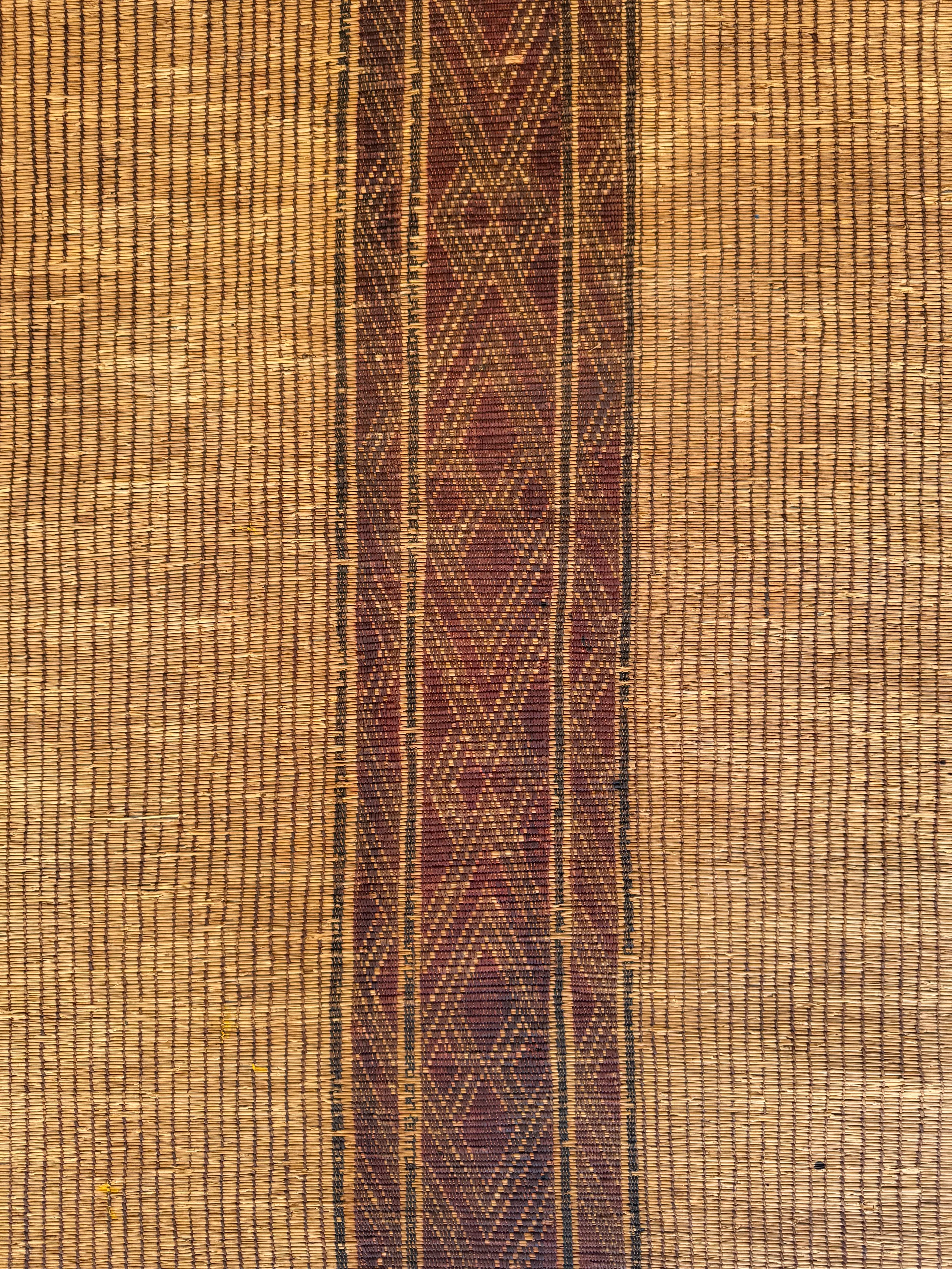 Tichitt Tuareg Mat - Minimalist Striped