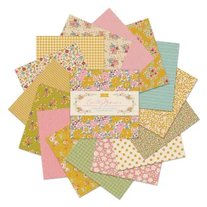 Tilda Creating Memories Fabric | 5'' Charm Pack | Spring (32)