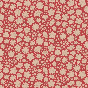 Tilda Creating Memories Fabric | Carla | Red