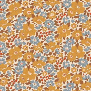 Tilda Creating Memories Fabric | Harper | Saffron