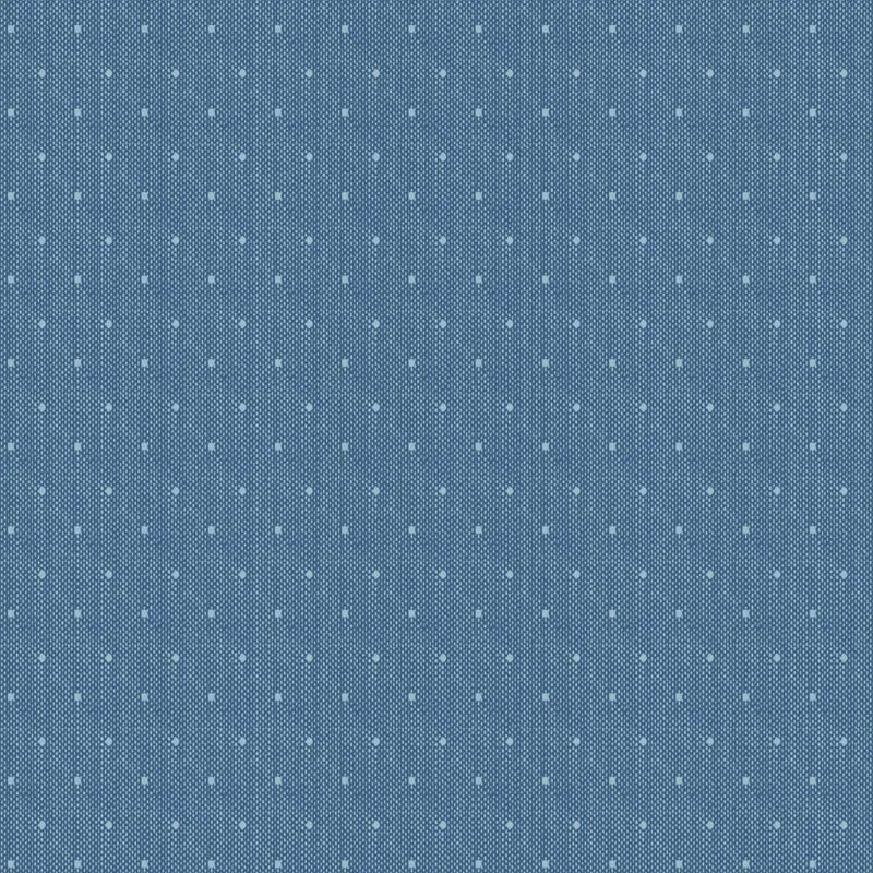 Tilda Creating Memories Fabric | Woven Tinydot | Blue