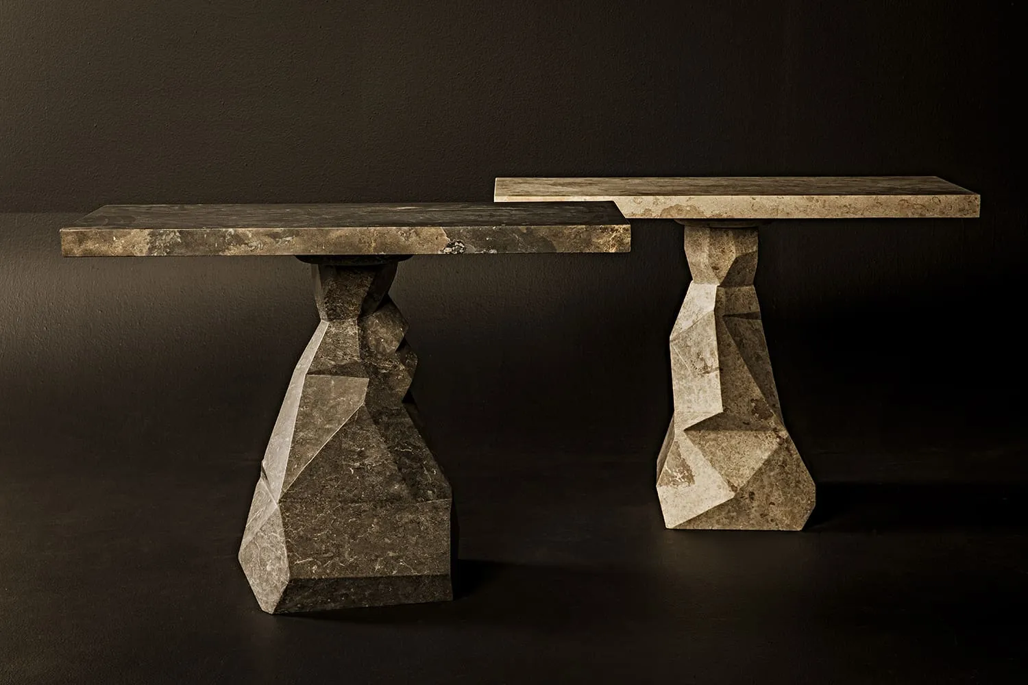 Tilden Console, Black Marble